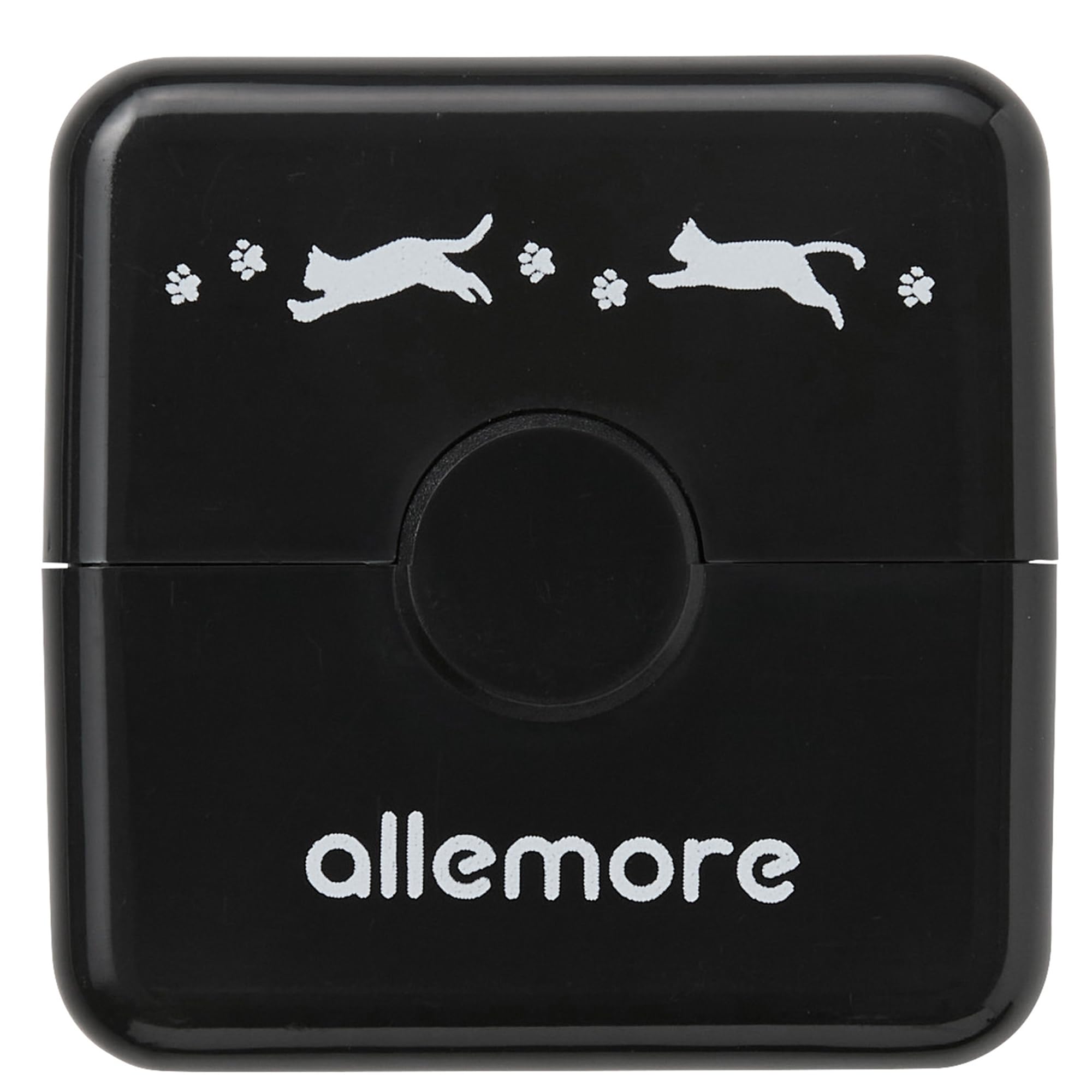 Artline Nototo Roller Stamp (Cat) Compact Stamps for Diary and Journal, Oil-Based Black Ink, Includes Refill Stamp Ink - Pre-Inked and Non-Bleed Scrapbooking & Stamping Supplies