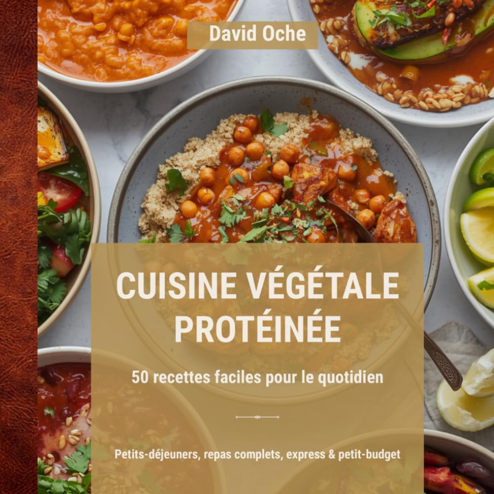 Cuisine végétale riche en protéines: 50 recettes faciles pour le quotidien