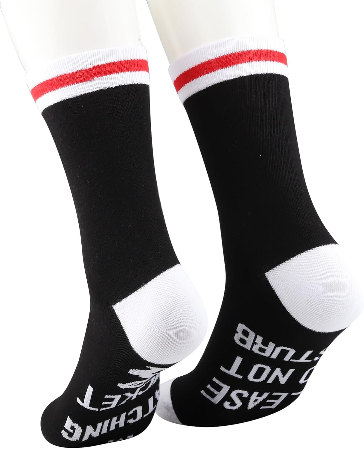 TSOTMO Please Do Not Disturb I’m Watching The Cricket Socks Cricket Lover Gift Cricket Player Gift (Cricket Socks) - Image 6