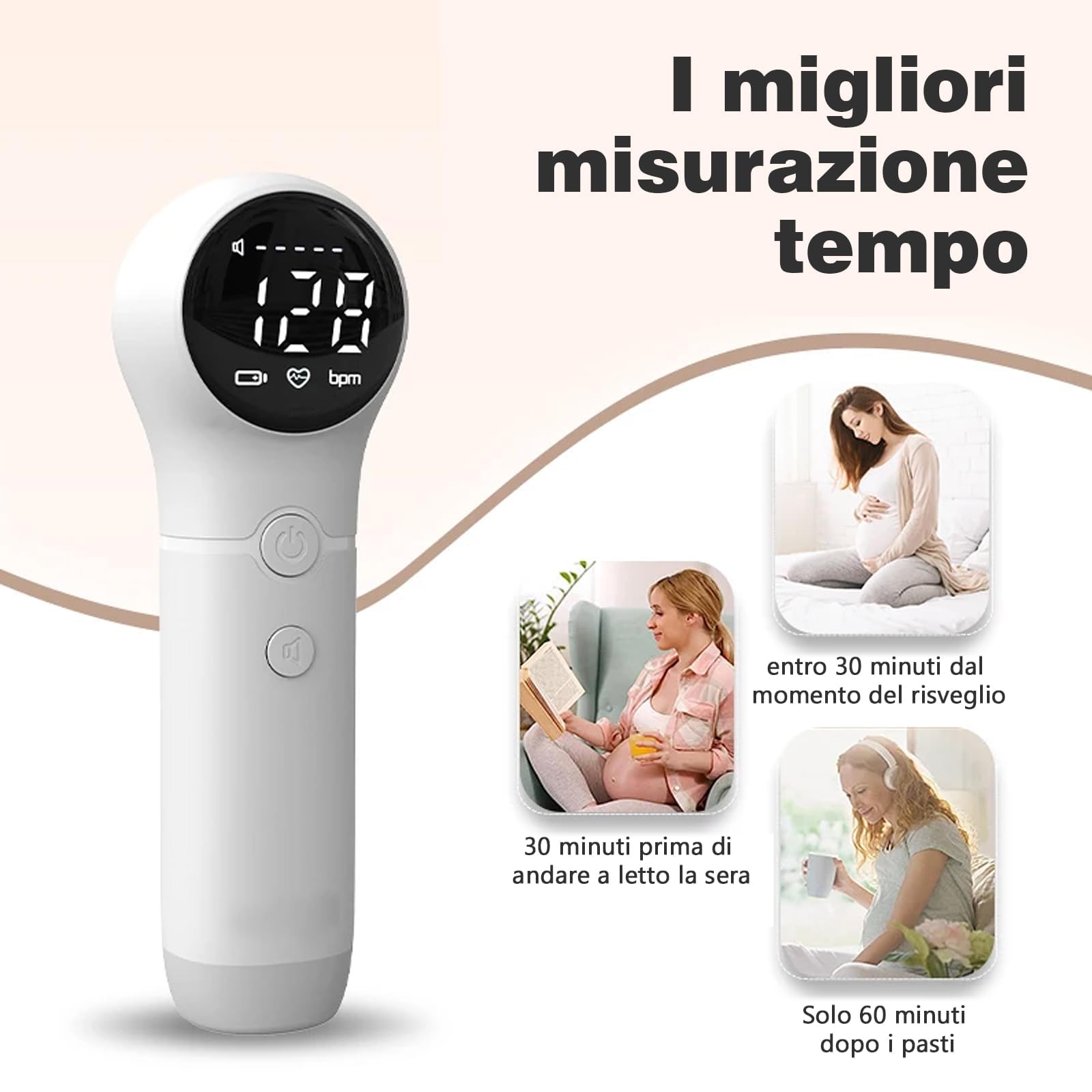 JL-Hearing Gel per ultrasuoni fetale Doppler, Accessori per fetale Doppler, facile da usare a casa, Contiene 30 ml di gel
