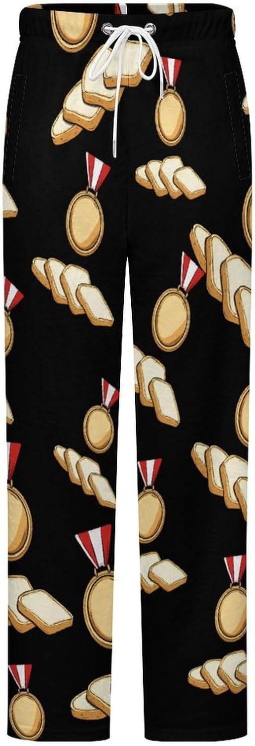 Bread-Winner Womens Pajama Pants Fleece Sleep Comfy Lounge Pants Bottoms PJ