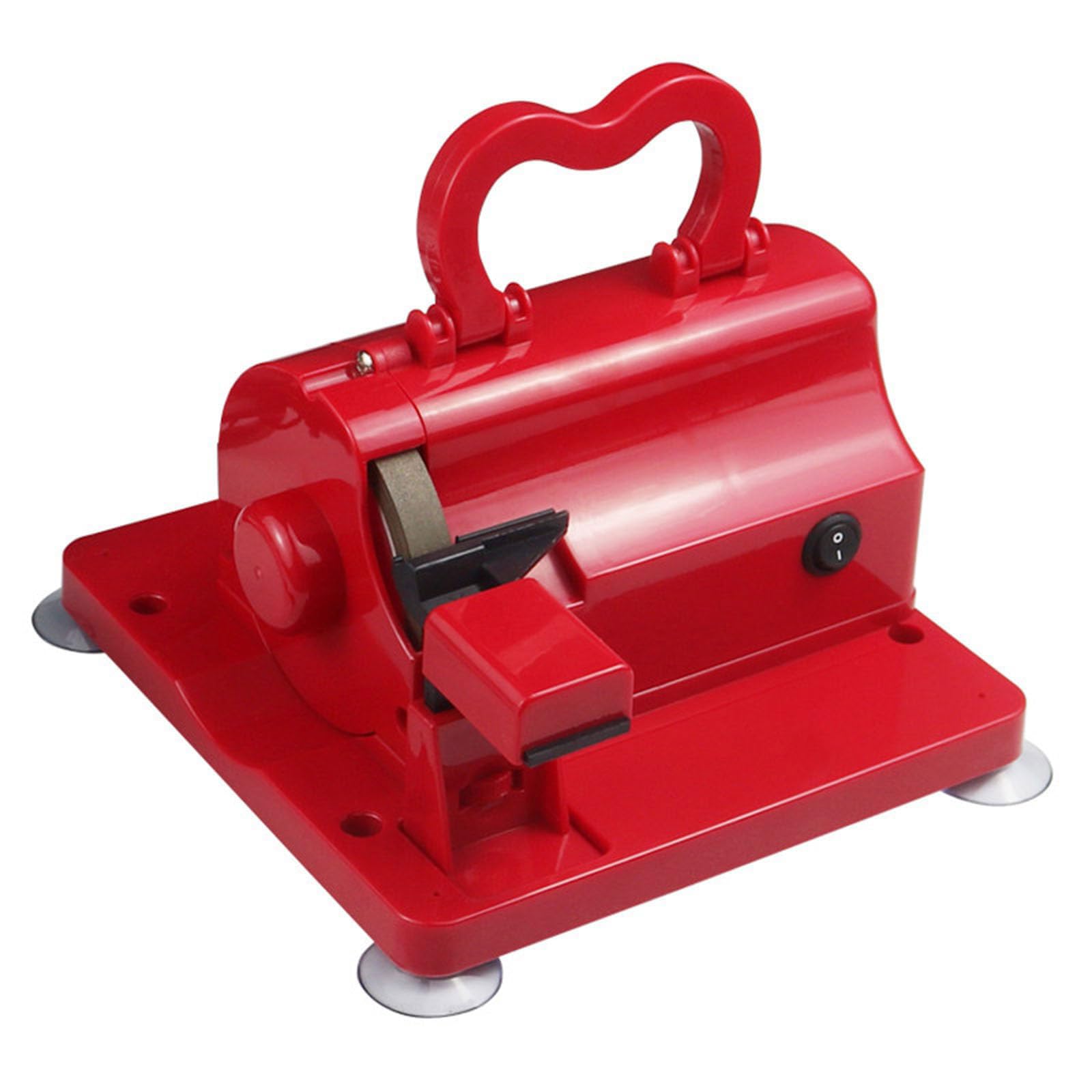 Zhjopp 220V Electric Scissors & Shears Sharpener, 4500Rpm Hairdresser Self-Sharpening Scissors Machine, Grinding Angle 20-45°