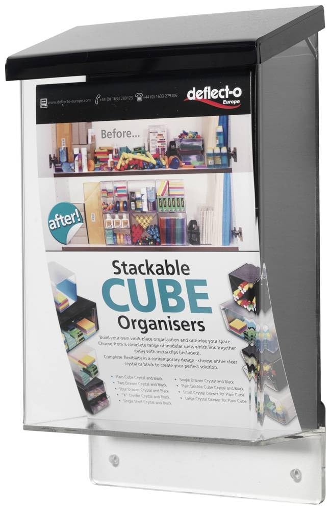 Deflecto A5 Outdoor Box - Transparent