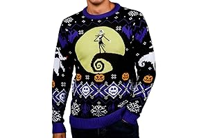 Nightmare Before Christmas Ugly Christmas Sweater: Festive and Spooky Apparel for the Holiday Season