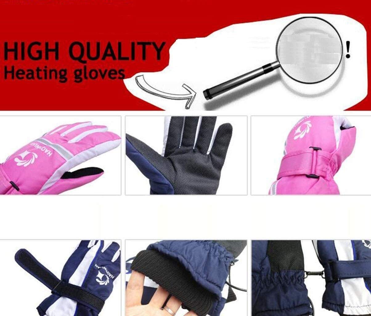 CHEWYNP Guantes térmicos Guantes térmicos Guantes térmicos Gruesos y cálidos, Guantes cálidos para Deportes al Aire Libre, Se Pueden Usar para Esquiar/Deportes al Aire Libre/Cálidos Guante