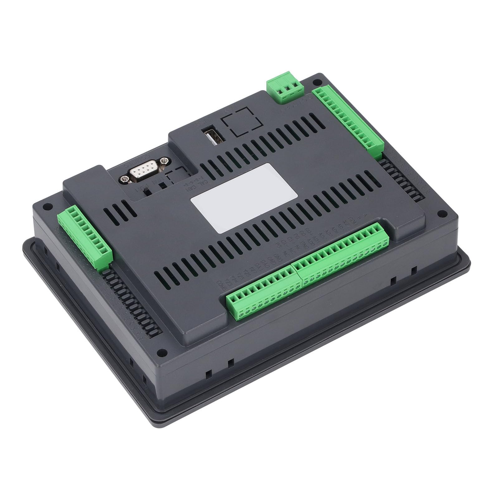 SPS-HMI-Touchscreen, 7 Zoll, DC24 V, 5 A, Programmierbare Logiksteuerung, 2-Wege-K-Thermoelement-Temperaturmessung, 12 Zoll, 8 Ausgänge, Integriertes All-in-One-Panel, 0–10 V, 20