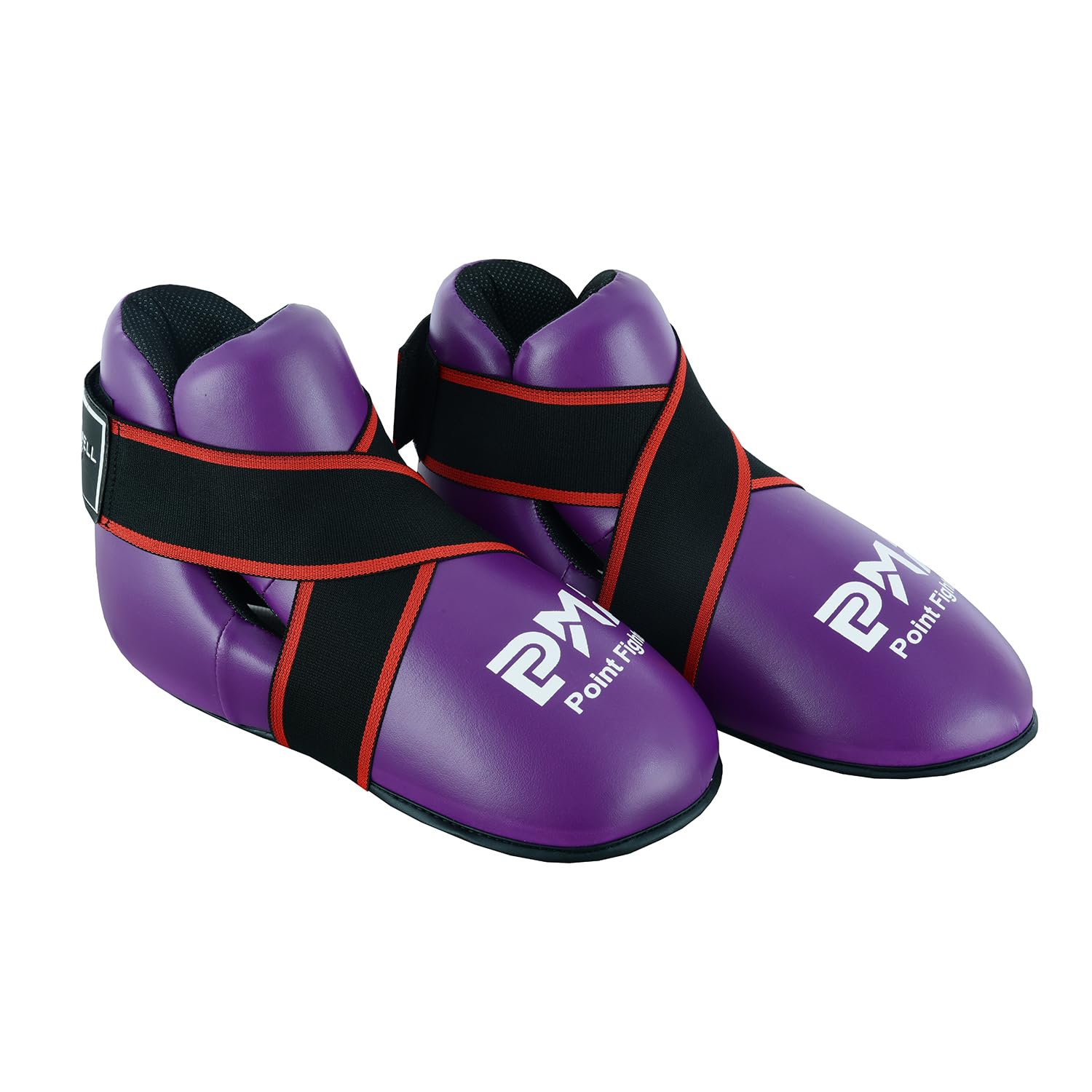 Bottes de boxe semi-contact violettes Playwell chaussure combat - 5