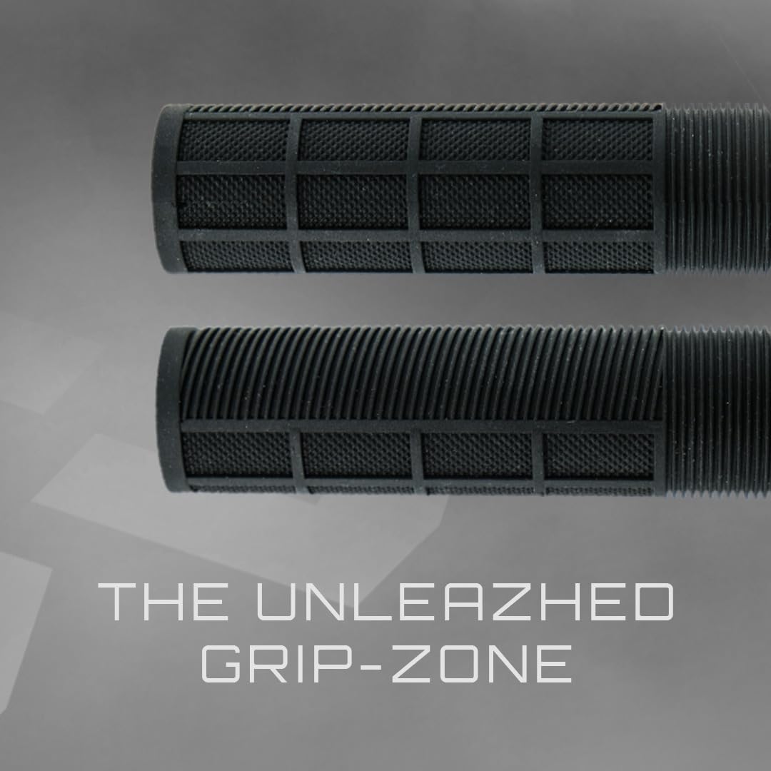 Unleazhed MTB Griffe G1 | Griff-Set für Fahrräder | Twist-Color | Lock-On | rutschfest | Grip-Zone