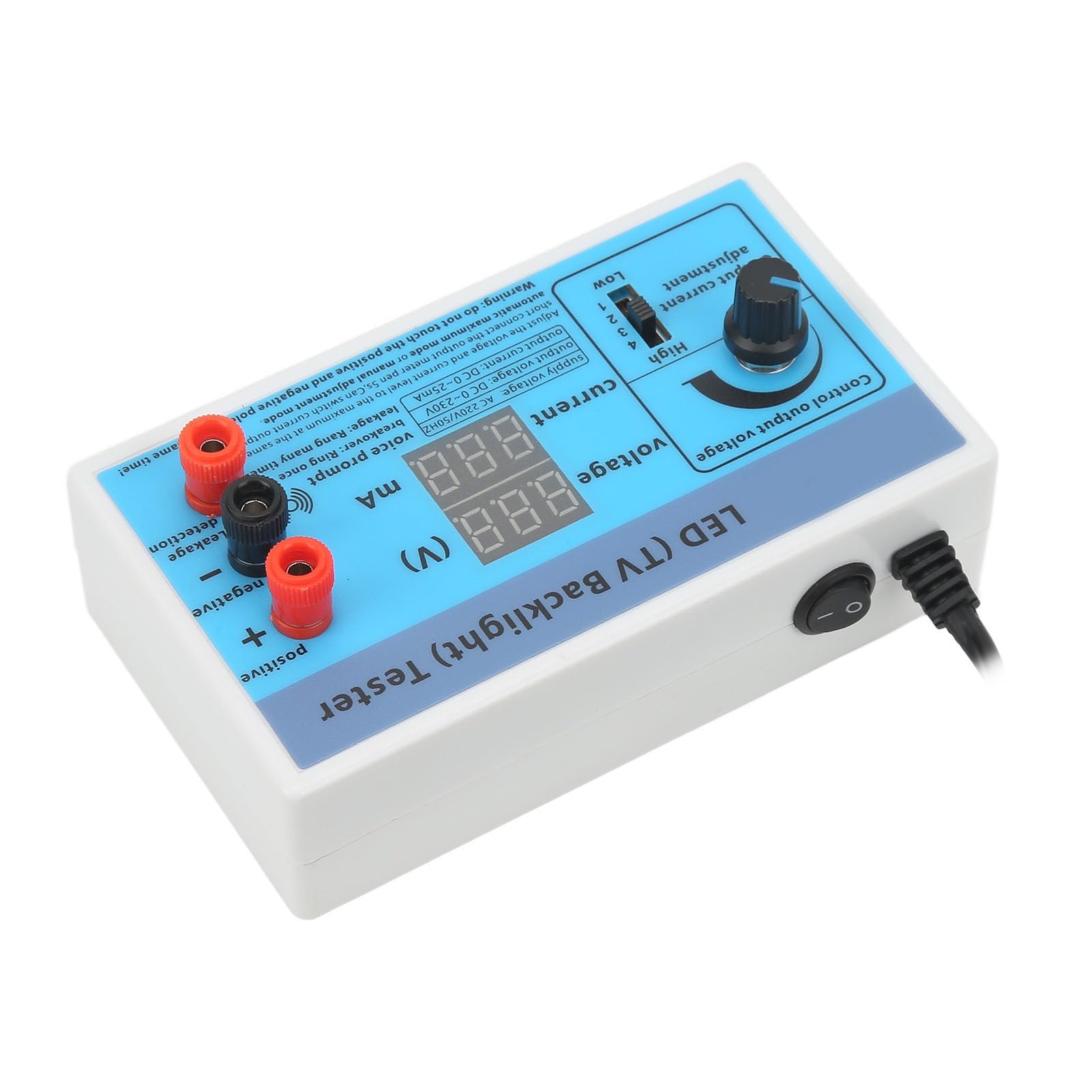 Tester Di Retroilluminazione TV LED Strumento Di Riparazione Strisce Multifunzione Con Tensione Di Uscita Regolabile Prevenzione Intelligente Del Burnout (Spina UE 220V)