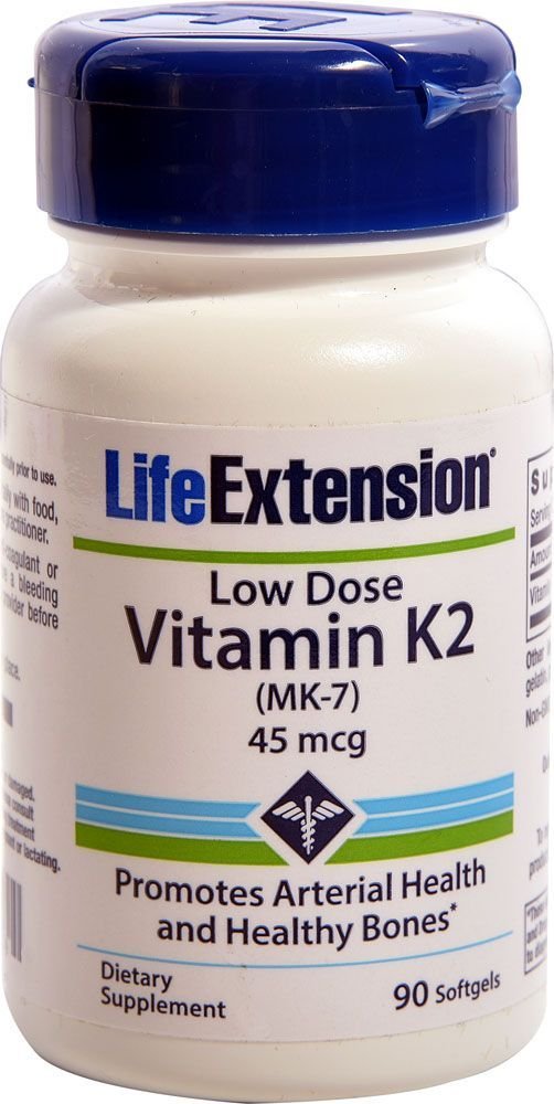 Low-Dose Vitamin K2 45 mcg, 90 softgels-Pack-2