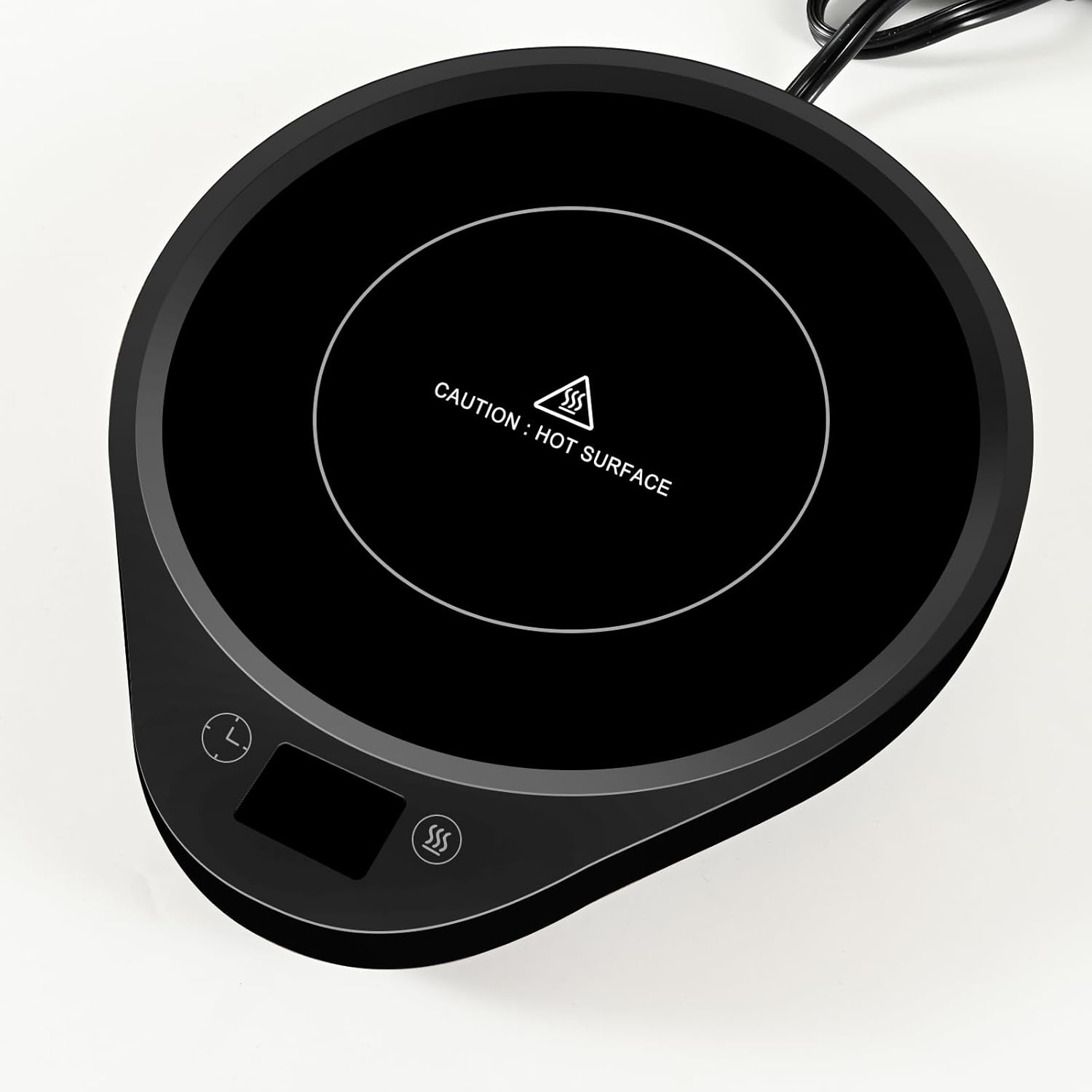 Coffee Mug Warmer, Quick Heating, Autoshut-Off,Featuring 3 Temperature Settings and 2-12 Hour Programmable Timer, Suitable for Office, Travel, Corporate Gift