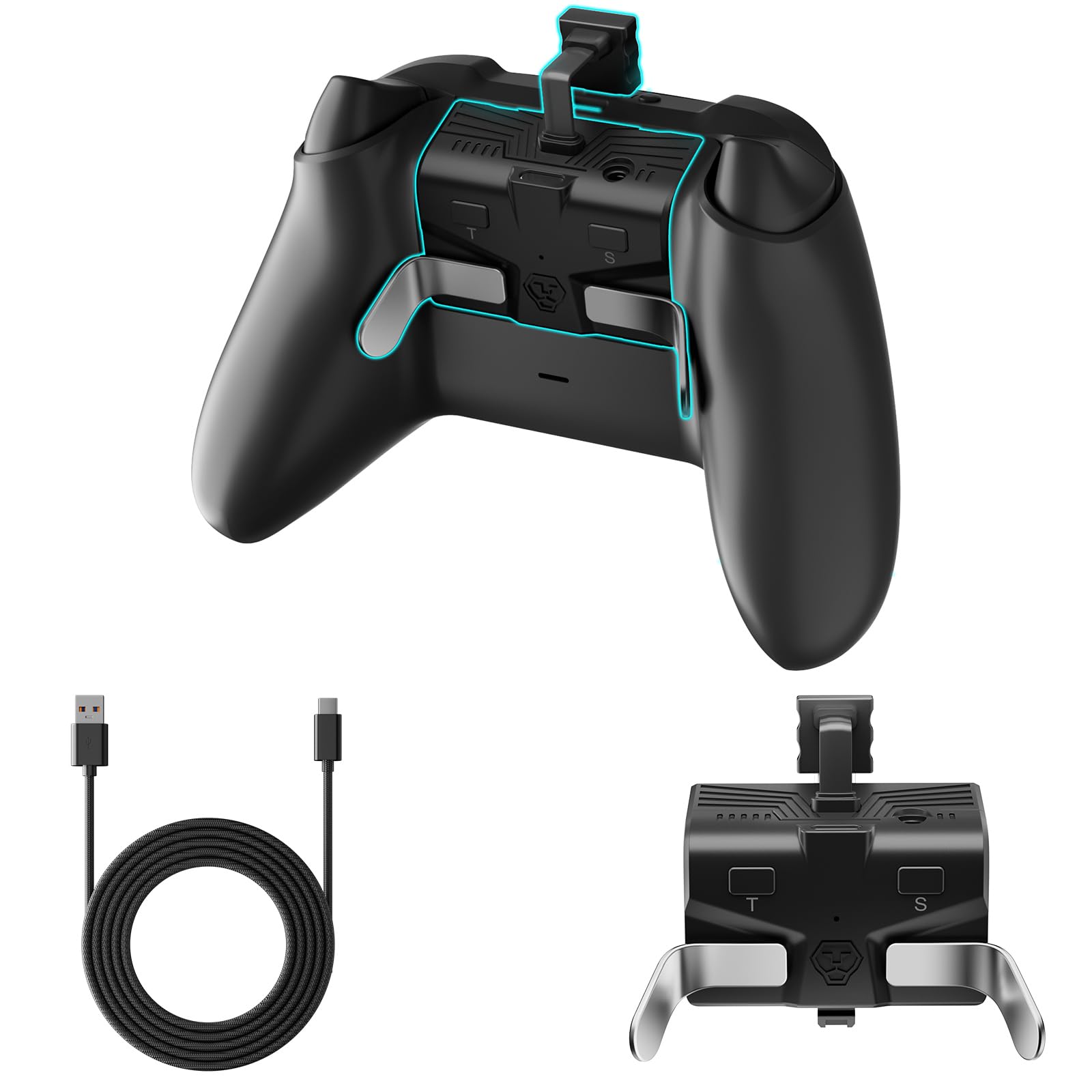 Paddles for Xbox Series S X Controller OLCLSS Xbox Paddles with Memory Function 2 Programming Metal Back Buttons