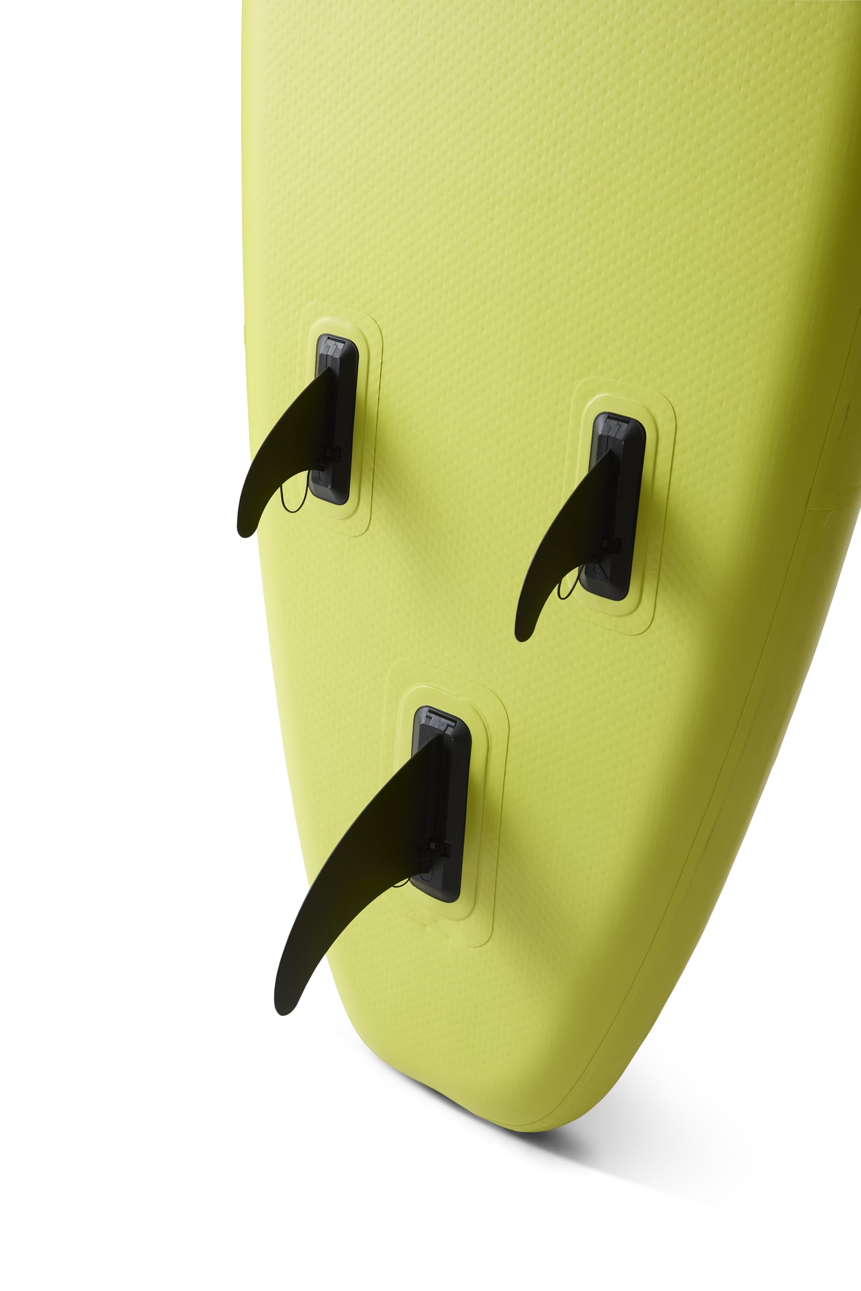 Nilox Stand Up Paddle Board 335x84x15 cm PVC Inflatable with Backpack Pump Paddle Leash 3 Fins