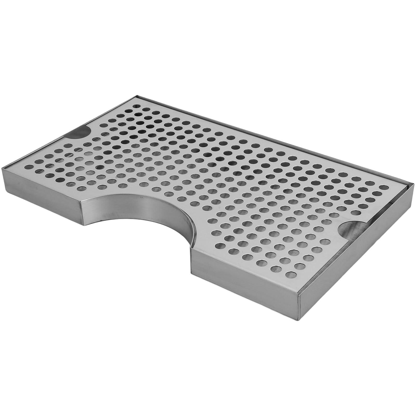 TOYANDONA Bac Égouttoir pour Tireuse à Bière en Acier Inoxydable 304 Plateau Récupérateur D'eau et Gouttes, Protection de Table Polyvalente et Solide