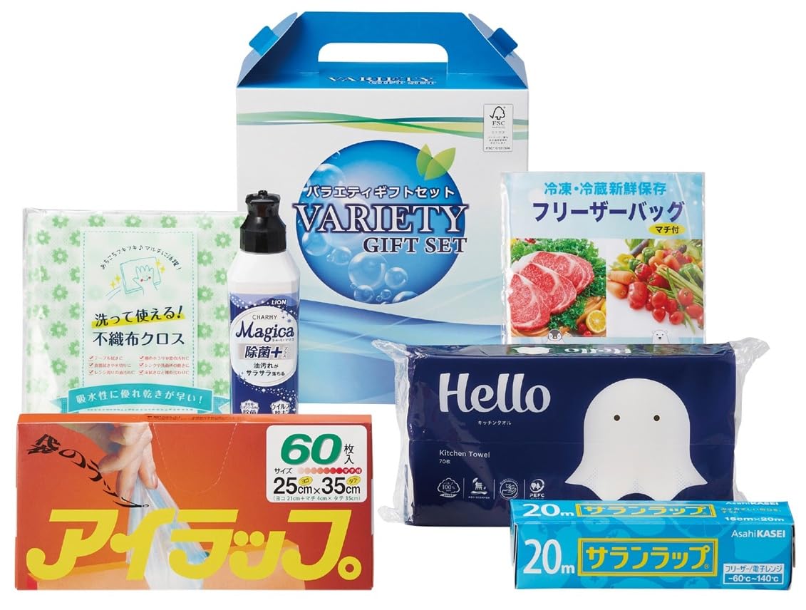 Amazon.co.jp: 【10セット販売】暮らし快適6点セット 日用消耗品