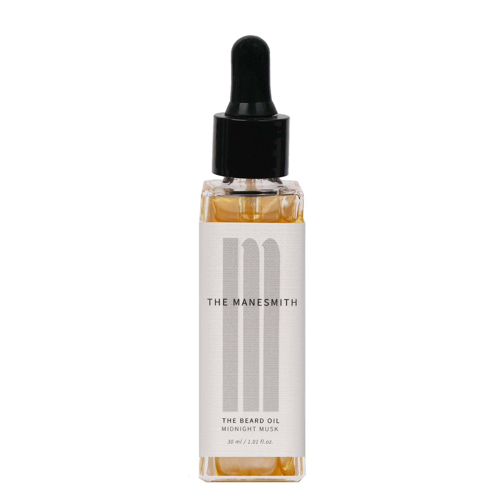 The ManesmithBeard Oil for Men - 2024 Middle East Beauty Award Winner - Beard Growth Oil & Softener - No Shine - Midnight Musk | All Natural ingredients Hydrating Beard Oil - Frizz-Free Beard - 30mL