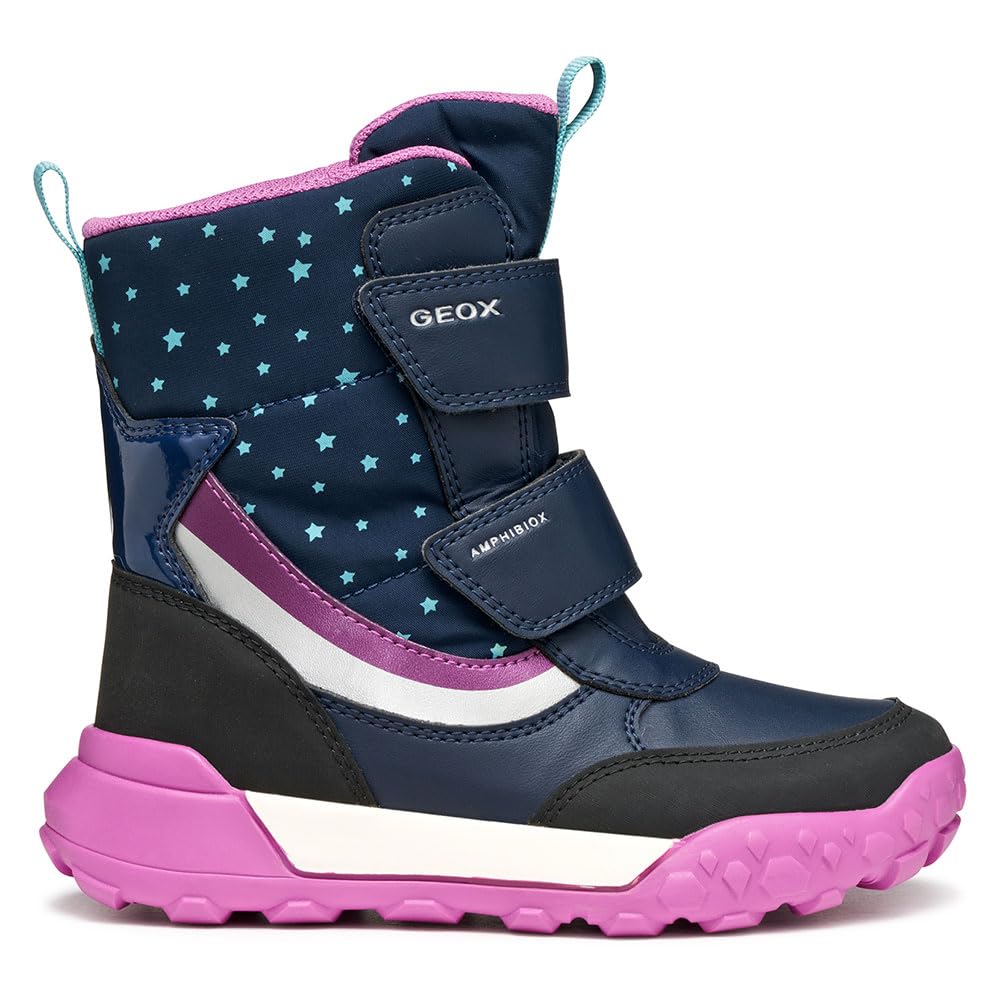 Geox Mädchen J Trekkyup Girl B AbAnkle Boot
