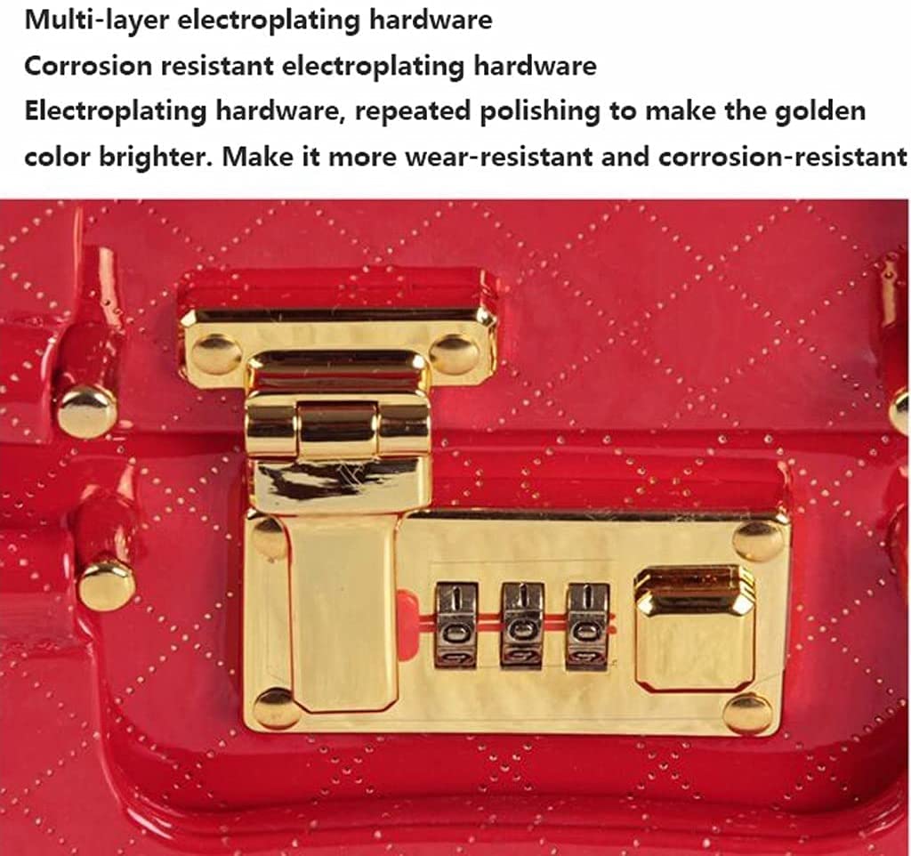 Schmuckkästchen Schmuckschatulle Schmuckschatulle Große Schmuckschatulle Zifferncode Schloss Schmuckschatullen Uhr Halskette Organizer Box Make-up Hochzeit Zubehör Geschenk Schmuckaufbewahrung(Color:A