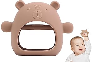 Bear Teether for Baby - A Safe and Soothing Bite for Little Explorers