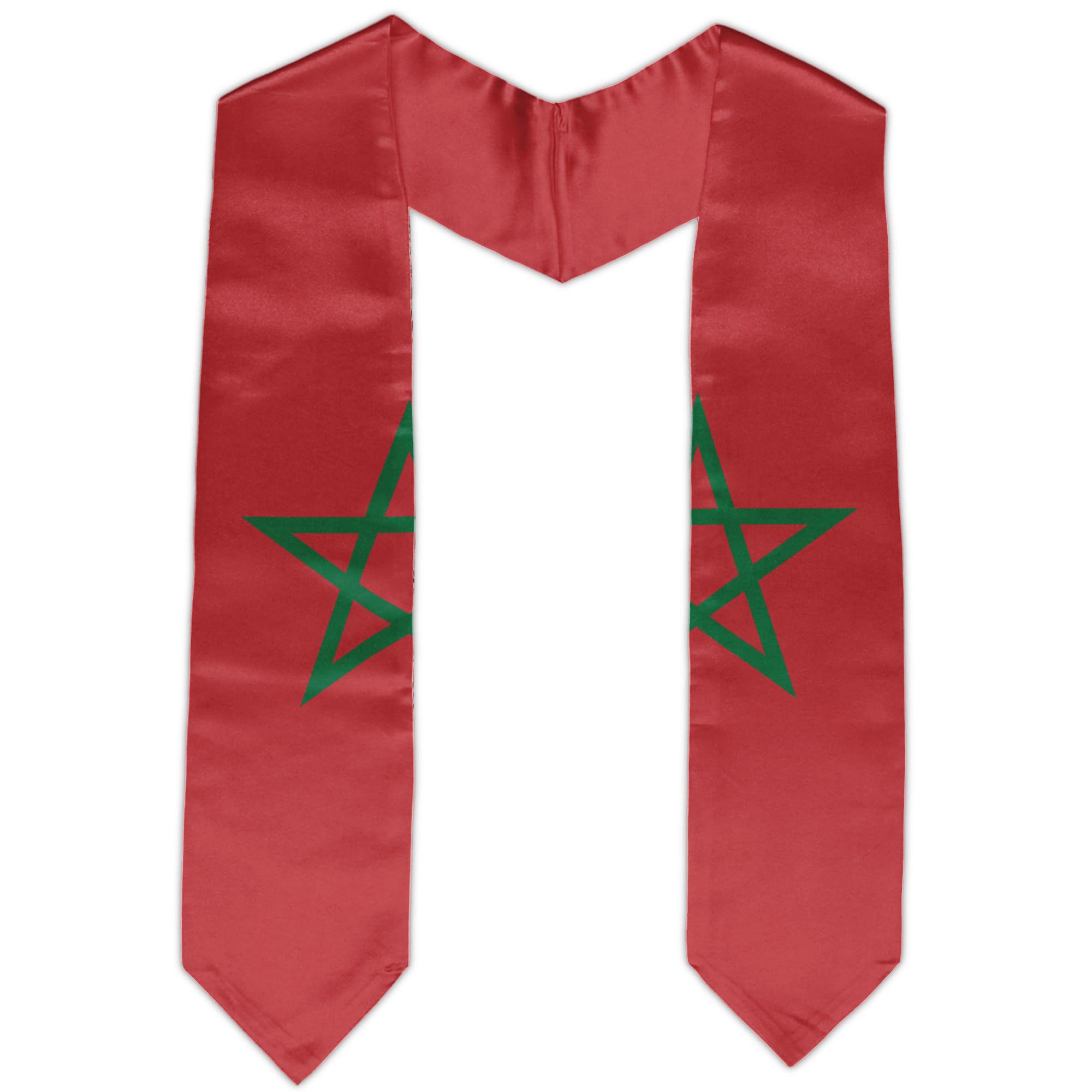 Civilos Flag Graduation Stole Flag Unisex Graduation Sash Honor Stole for International Students