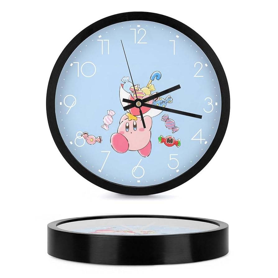 Amazon.co.jp: 星のカービィ 静音 時計 壁掛け時計 掛け時計