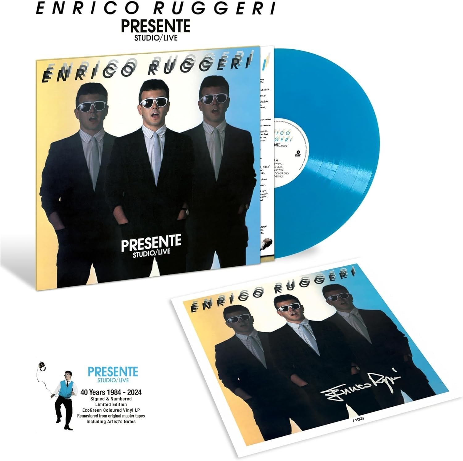 Ruggeri Enrico - Presente (Studio / Live) 40th Anniversary