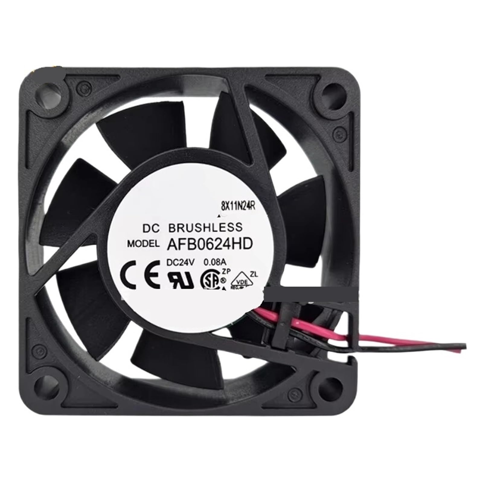 ZBWZXBDJ AFB0624HD DC24V 0.08A 6020 6cm Fan
