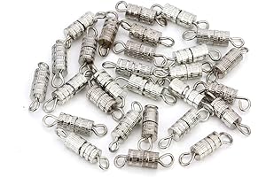 Screw Type Clasp Barrel | Ideal for Jewelry Making