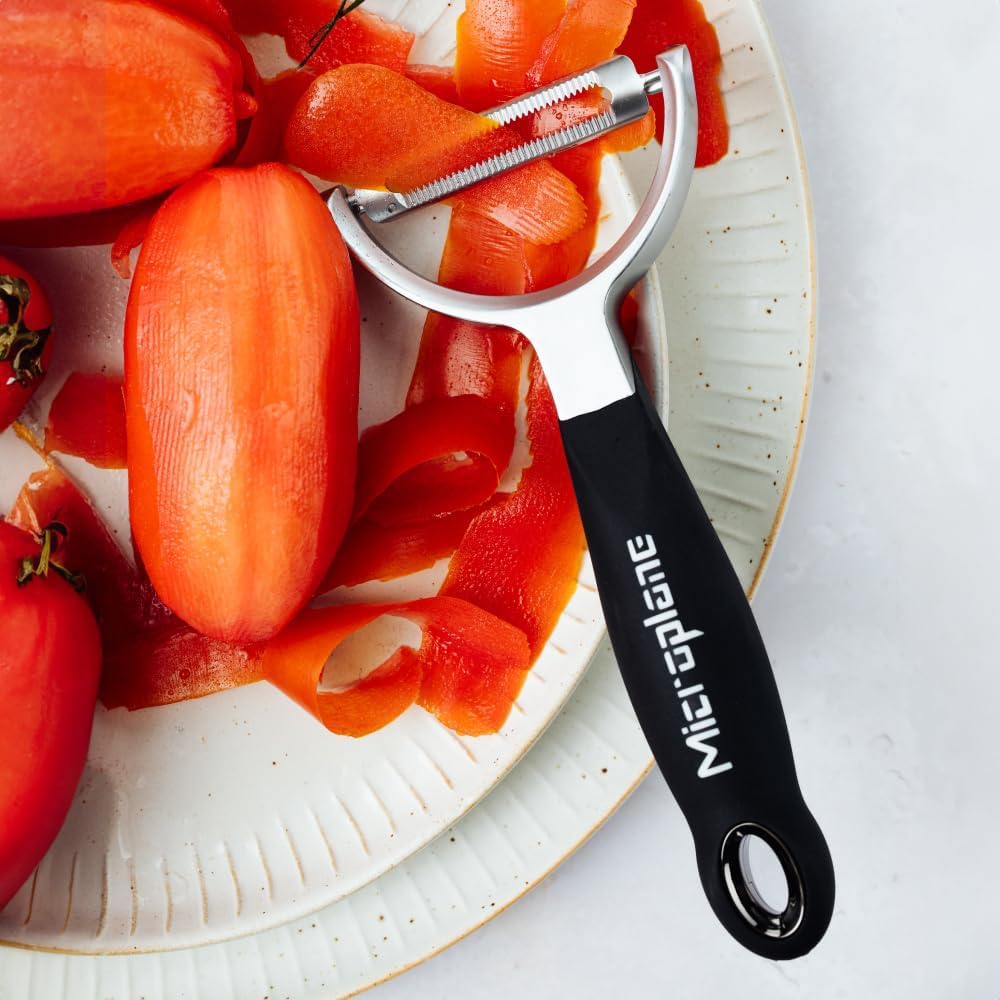 Professional Y Peeler - Serrated, Black, Cranté - Image 4