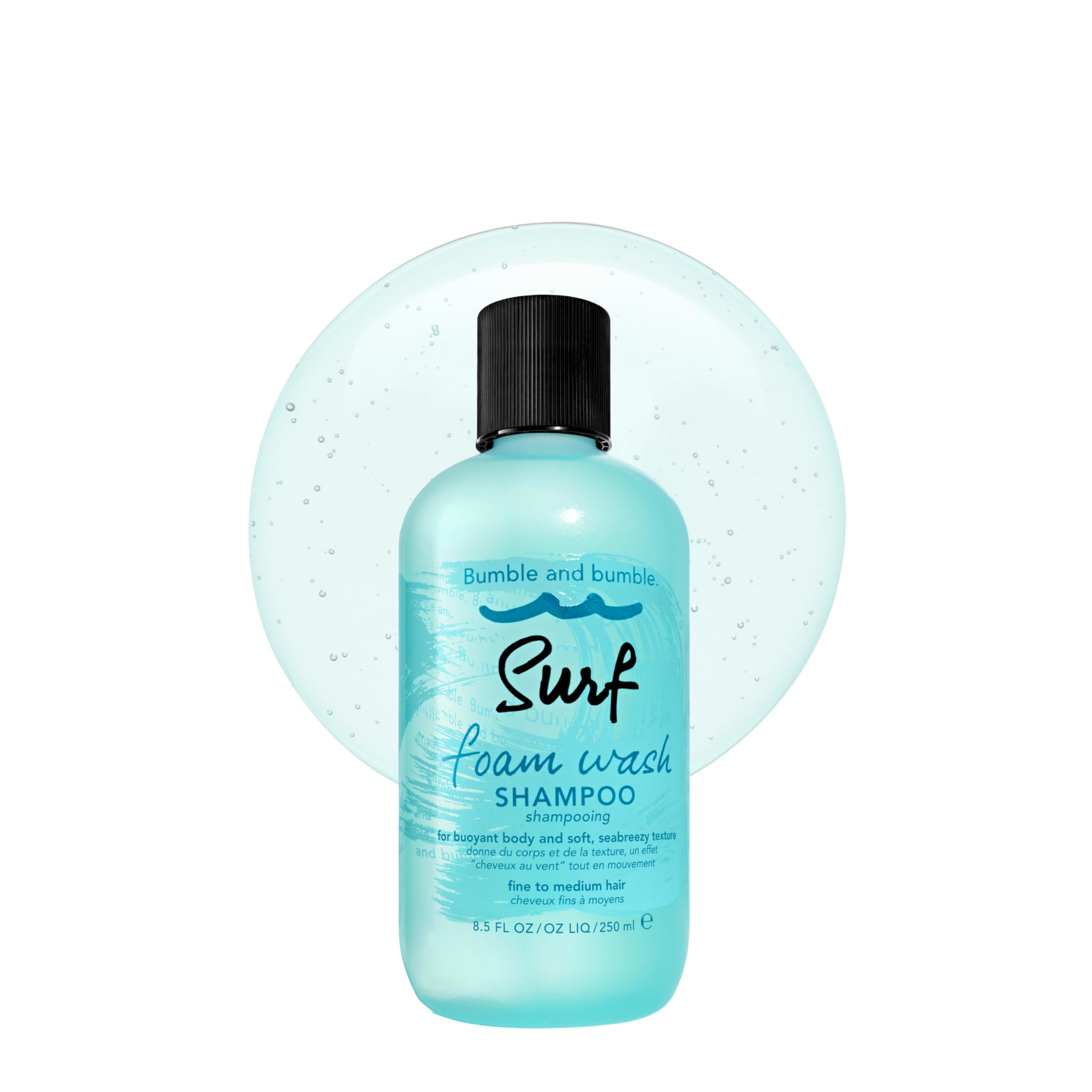 Bumble and bumble. Surf Foam Wash Texturizing Shampoo | For Seabreezy Texture | Volumizing | Wavy, Straight, 250 ml
