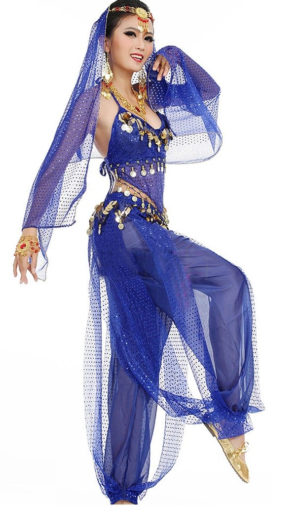 Astage Mujer Desgaste De La Danza Del Vientre Pantalón Deportivo Harem Ropa