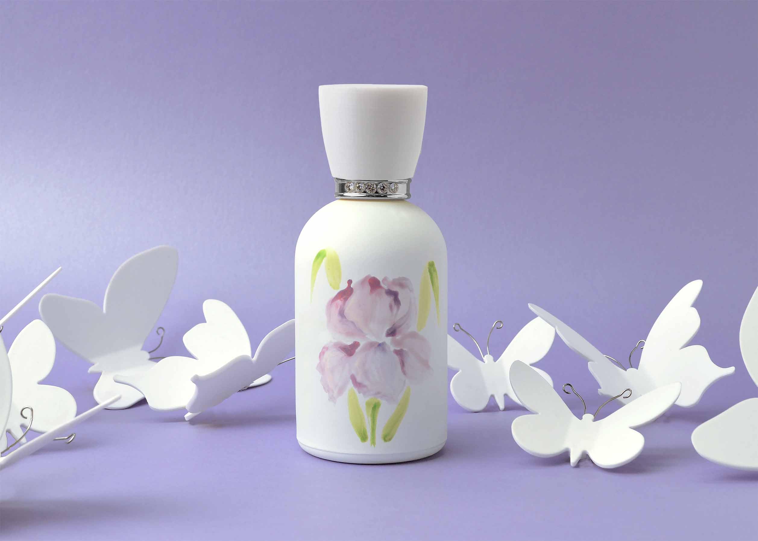 IRIS Naturalne perfumy niszowe dla kobiet 100 ml | Kwiatowy | Rzemiosło | Wyprodukowano we Francji | Produkt Grasse