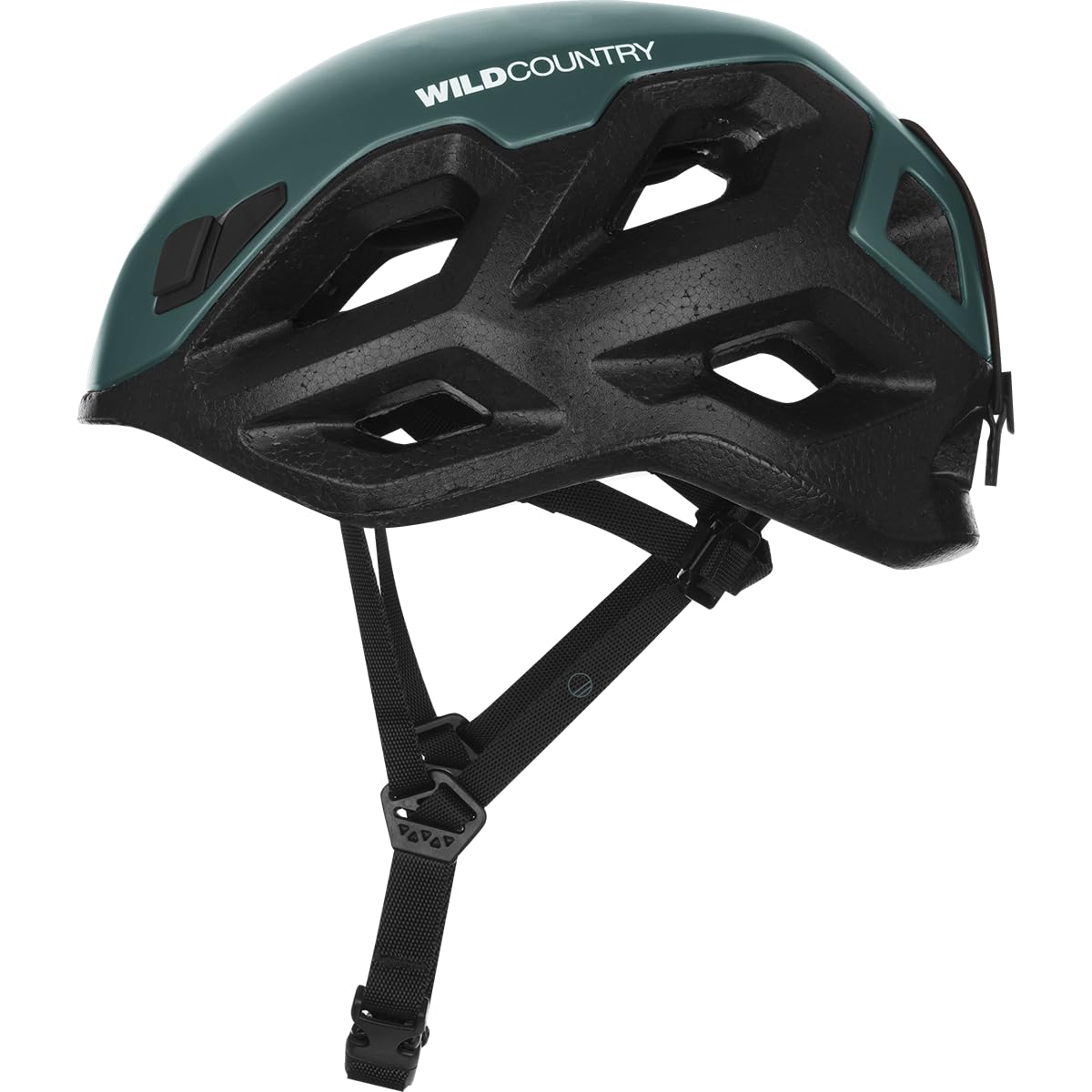 Wild Country Unisex Session Casco da arrampicata, black-marsh, 57-62cm