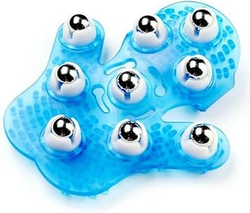 Roller Hand Massager Gloves, Manual Palm Pain Relief Massage Tool