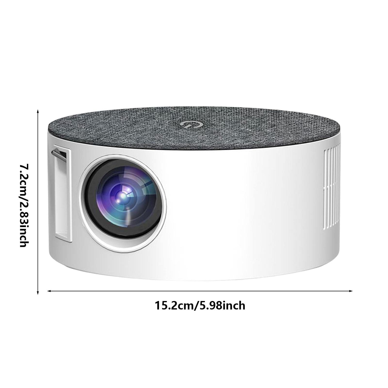 Vidéoprojecteur | Projecteur Portable 1080P Projecteur TV Stick | WiFi pour extérieur, lecteur vidéo multimédia Home Cinéma vidéoprojecteur pour Home Cinéma Audio Zoom