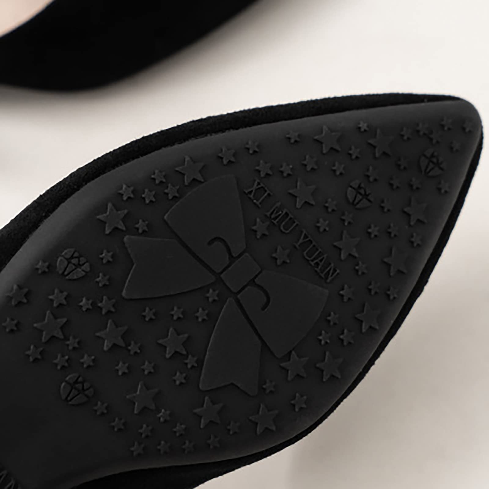 Generisch Bailarinas Mujer Elegantes Puntiagudas, Zapatos Planos con Cerrados Elegantes Zapatos de Novia Planos, Suaves, Cómodos Zapatos de Noche con Hebilla Ligeros Zapatos Festivos Transpirables