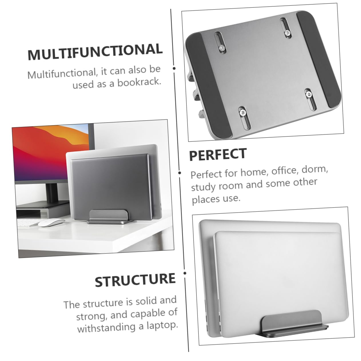 HOMSFOU Soporte para Computadora Portátil Mesa para Computadora Portátil para Cama Soporte De Escritorio e para a Escritorio para a Base