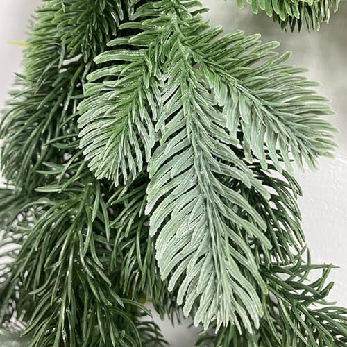Guirlande de pin réaliste sans entretien pour décor de Noël - 7