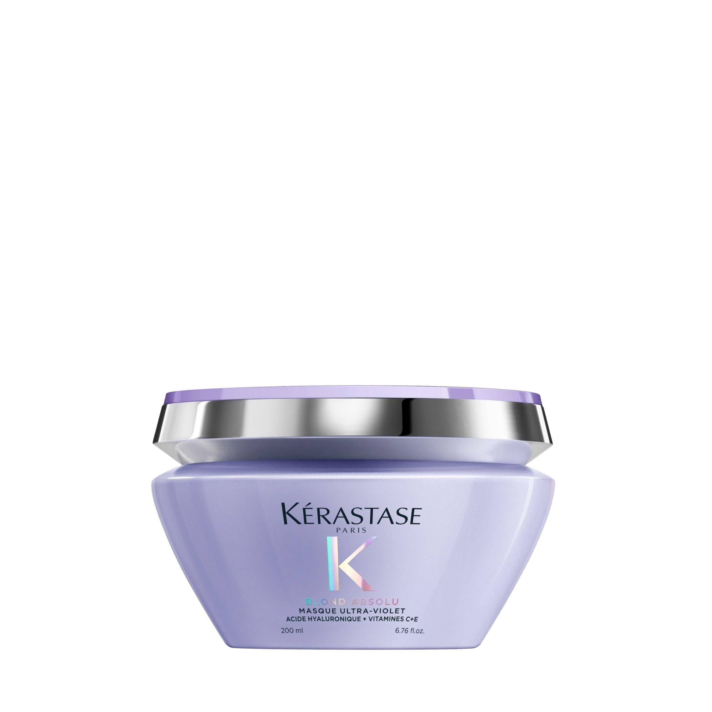 Kerastase Blond Absolu Purple Hair Mask – For Lightened Hair, 6.8 Fl Oz