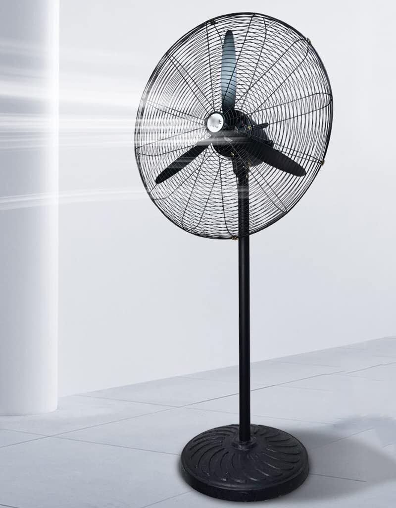 Industrial Wall-Mounted Fan with 3 Speed Settings, 120° Oscillation, Power Motor, Quiet Operation for Factory, Warehouse, Commercial, and Residential Use(500mm)