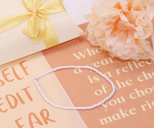 Miniatura 8 de Shapenty Mini cuentas de semillas de vidrio, cuentas espaciadoras redondas para collares, pulseras, aretes, llavero, anillos, joyería, cuentas,