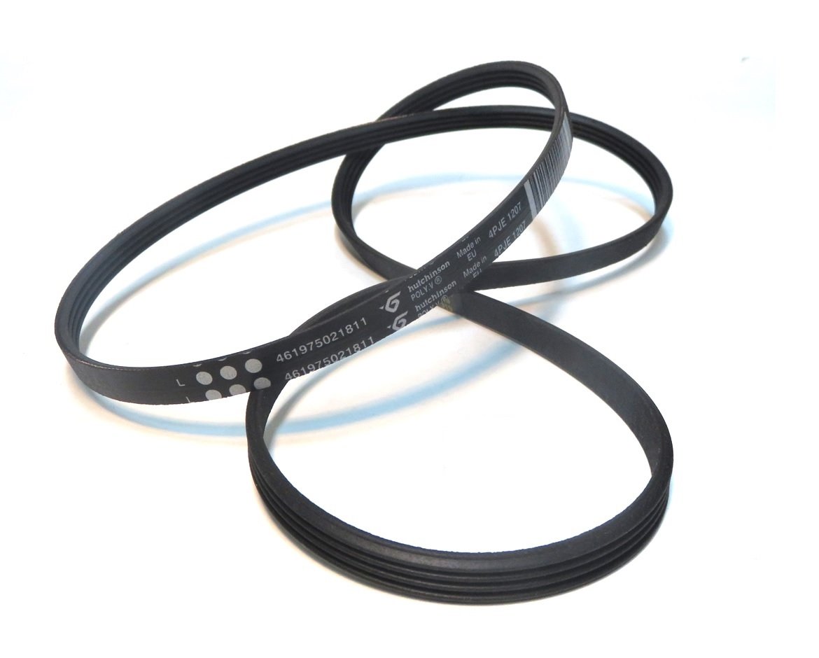 Recamania Cinghia Di Trasmissione Per Lavatrice 4PJE 1207 (461975021811) - Hutchinson, 1207mm, 3 Canali