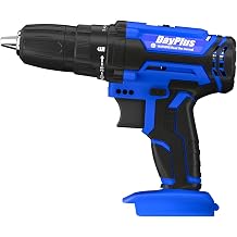 Cordless Drill Driver 21V with 25+1 Torque, 3/8" Keyless Chuck, 2 Speed, 45N.m High Torque, LED Lightonly Drill Body, without Battery and Charger