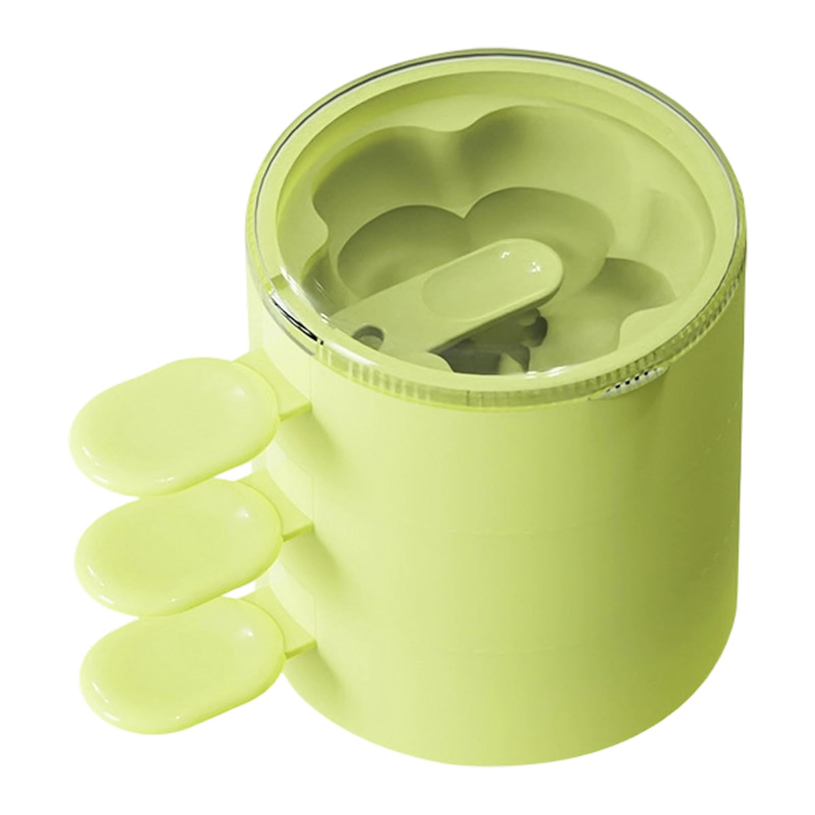 Btgghytr Colorful Ice Cream Container with Lid Flexible Silicone Base Great for Chocolates and Candies Food Grade Ice Milk Maker