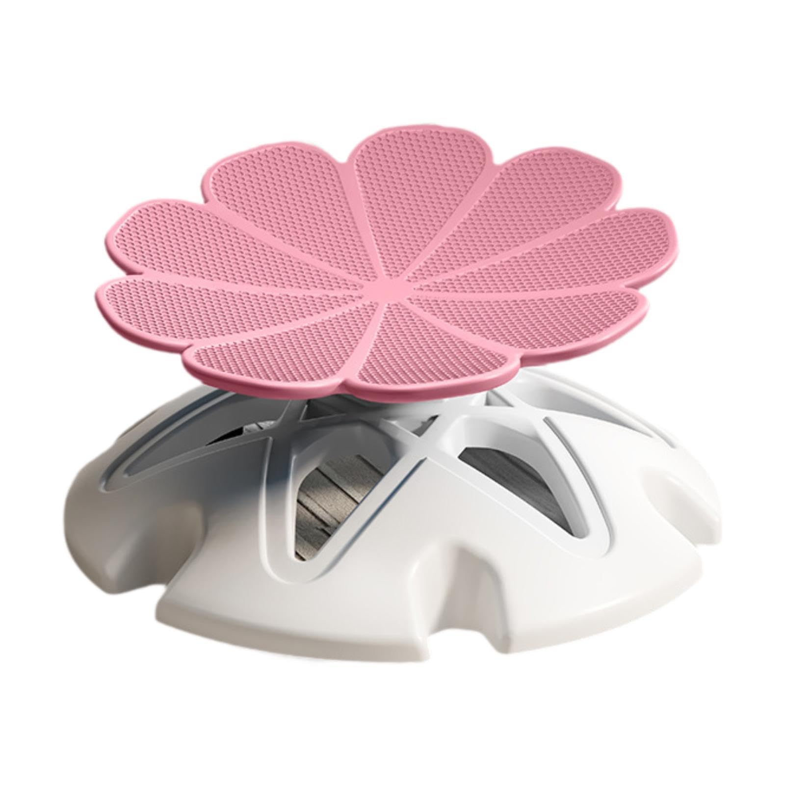 Drehstuhl für Kinder, Sensorischer Drehhocker, Aktivitätsspielzeugsitz Zur Förderung von Koordination Und Motorik, Geeignet für Jungen Und Mädchen, Sp, Rosa
