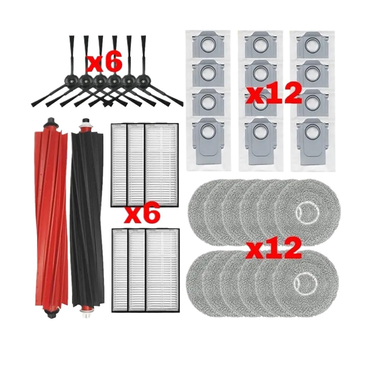 Compatibile con il kit spazzola a rullo Roborock Qrevo Master Slim