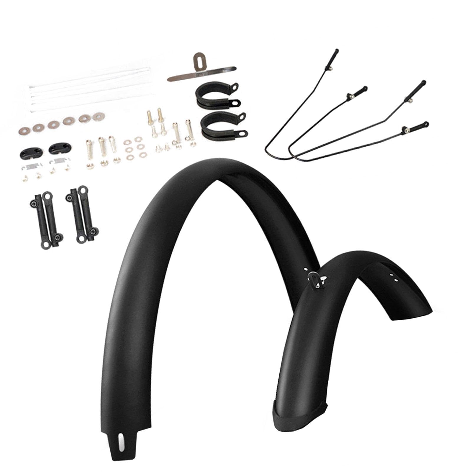 F Fityle Garde-Boue pour vélo de Montagne, Garde-Boue pour vélo de Route, Garde-Boue Extra Large à Couverture complète, Protecteur de Pneu de vélo, Garde-Boue