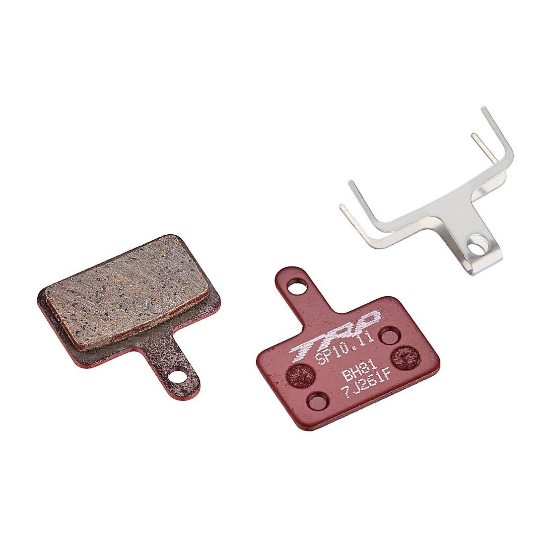 TRP2-Piston Replacement Pads, One Pair for one Wheel, Compatible with All TRP 2-Piston Brakes, Available in Performance Resin, Semi-Metallic, and Sintered Metallic. Caliper Spring Included.