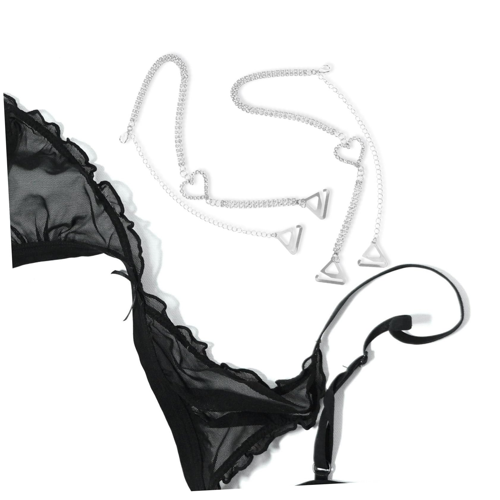 minkissy BH -zubehör Rückenfreie BHS Für Damen BH -träger Unterstützung Glänzende BH-träger Für Damen BH -gurthalter BH-träger Für Mädchen BH-träger Dekorativ Metall