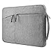 Price comparison product image 13 Inch Canvas Laptop Sleeve Carrying Case Handbag w/Pockets for 13.3" Lenovo ThinkPad L380 / Yoga 730/720 / 14" ThinkPad X1 Yoga / T480 / T470 / L480 / L470 /Flex 6 / Flex 14 (Grey)